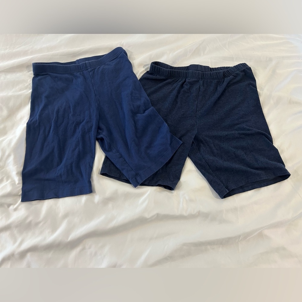 Girls Bike Shorts Bundle XL 14 16 Old Navy SO Navy Athletic Stretch Lot